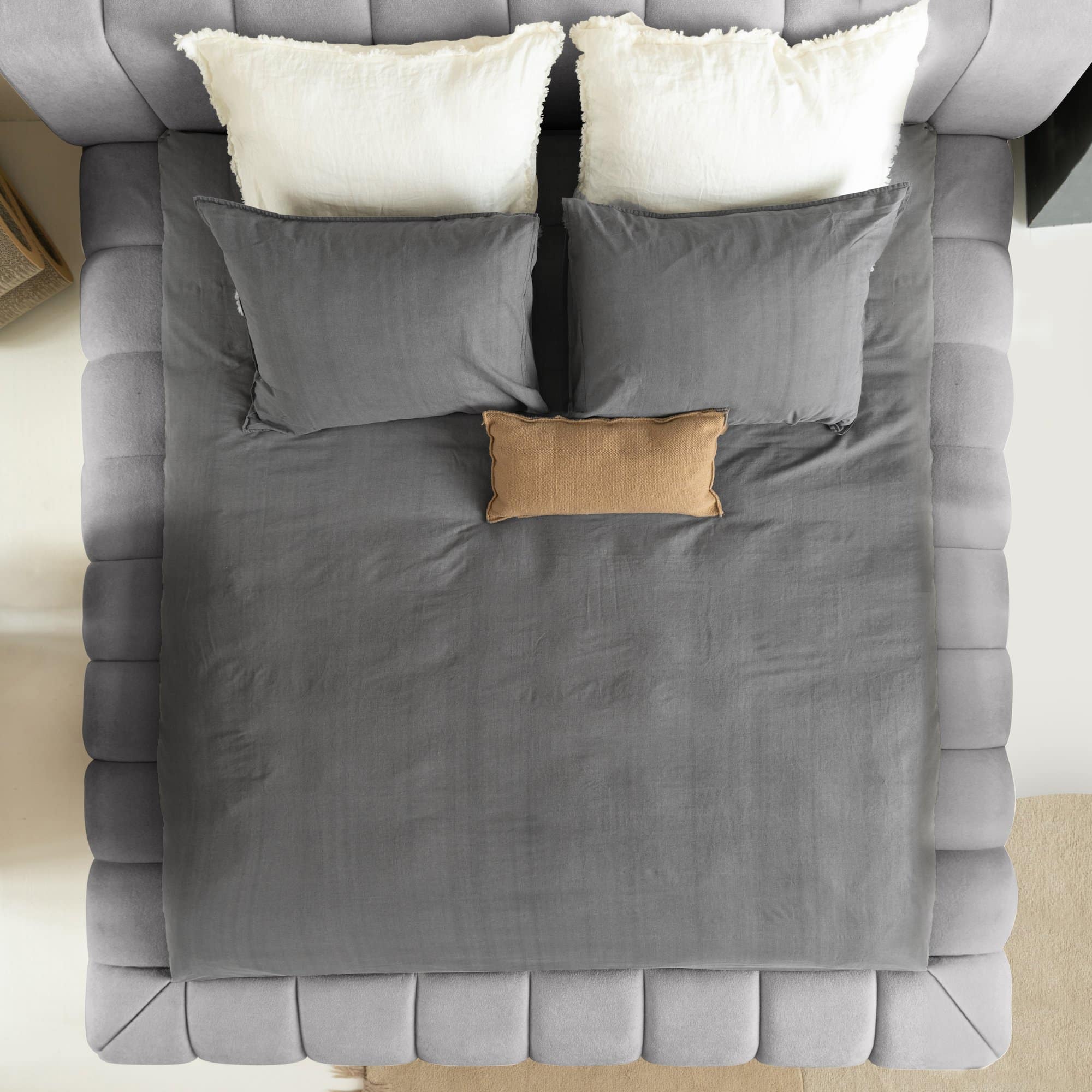 Mörgenn Bed Adore - Designbed - Luxe Matras 26cm - 4 kleuren - Inclusief Dekbed & Kussens