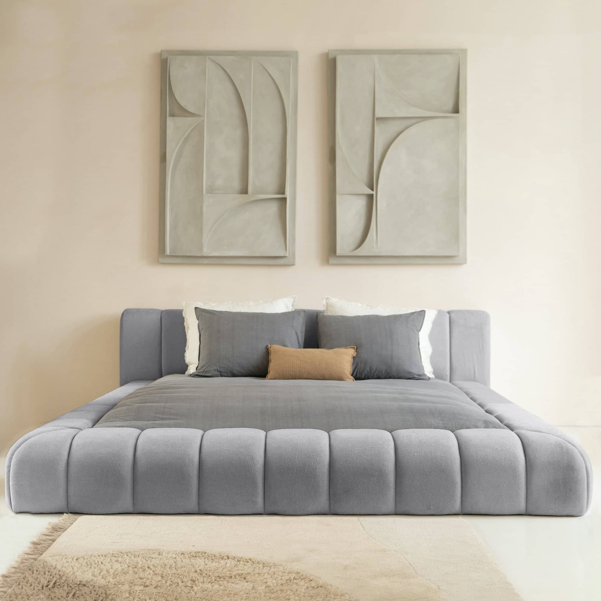Mörgenn Bed Adore - Designbed - Luxe Matras 26cm - 4 kleuren - Inclusief Dekbed & Kussens