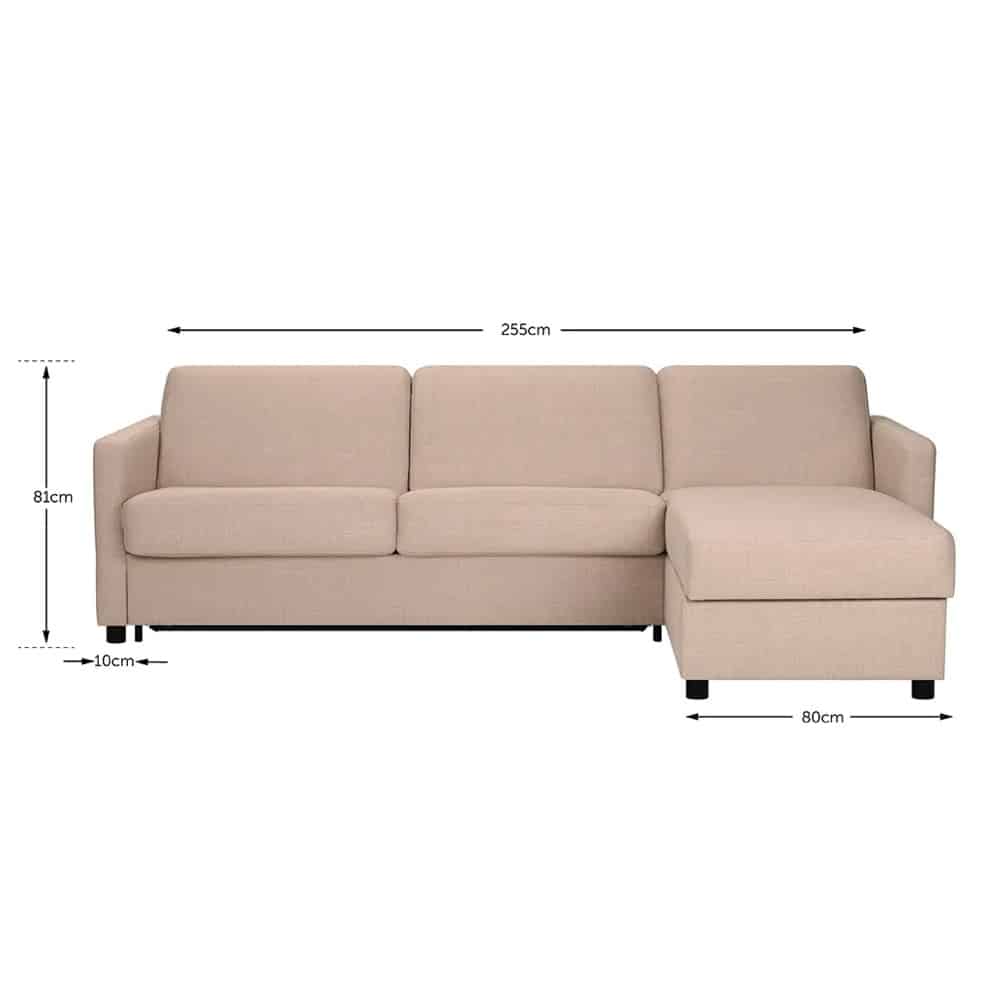 Mörgenn Slaapbank Luxury Lounge 2.0 – Met Chaise Longue en opbergruimte – 4-zits