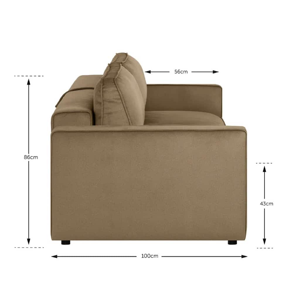 Mörgenn Slaapbank Easy Comfort - 3-zits XL - pocketvering