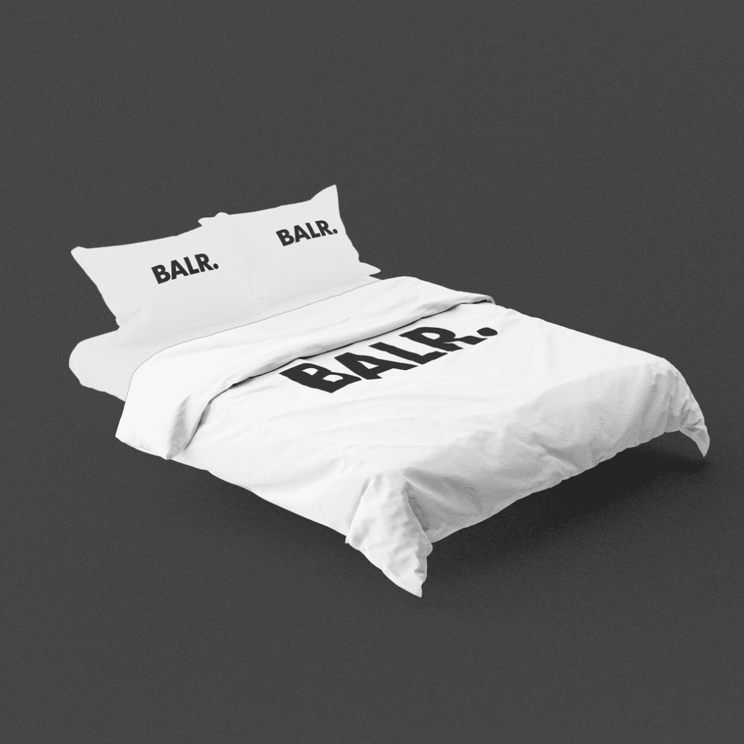 BALR Dekbedovertrek - Luxe kwaliteit - In Zwart of Wit - 3 Maten