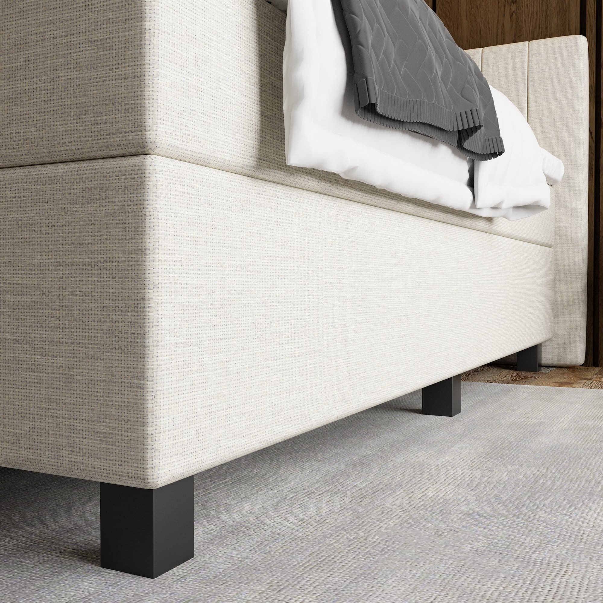 Mörgenn Boxspring Douze - Pocketvering + Dekbed en Kussens