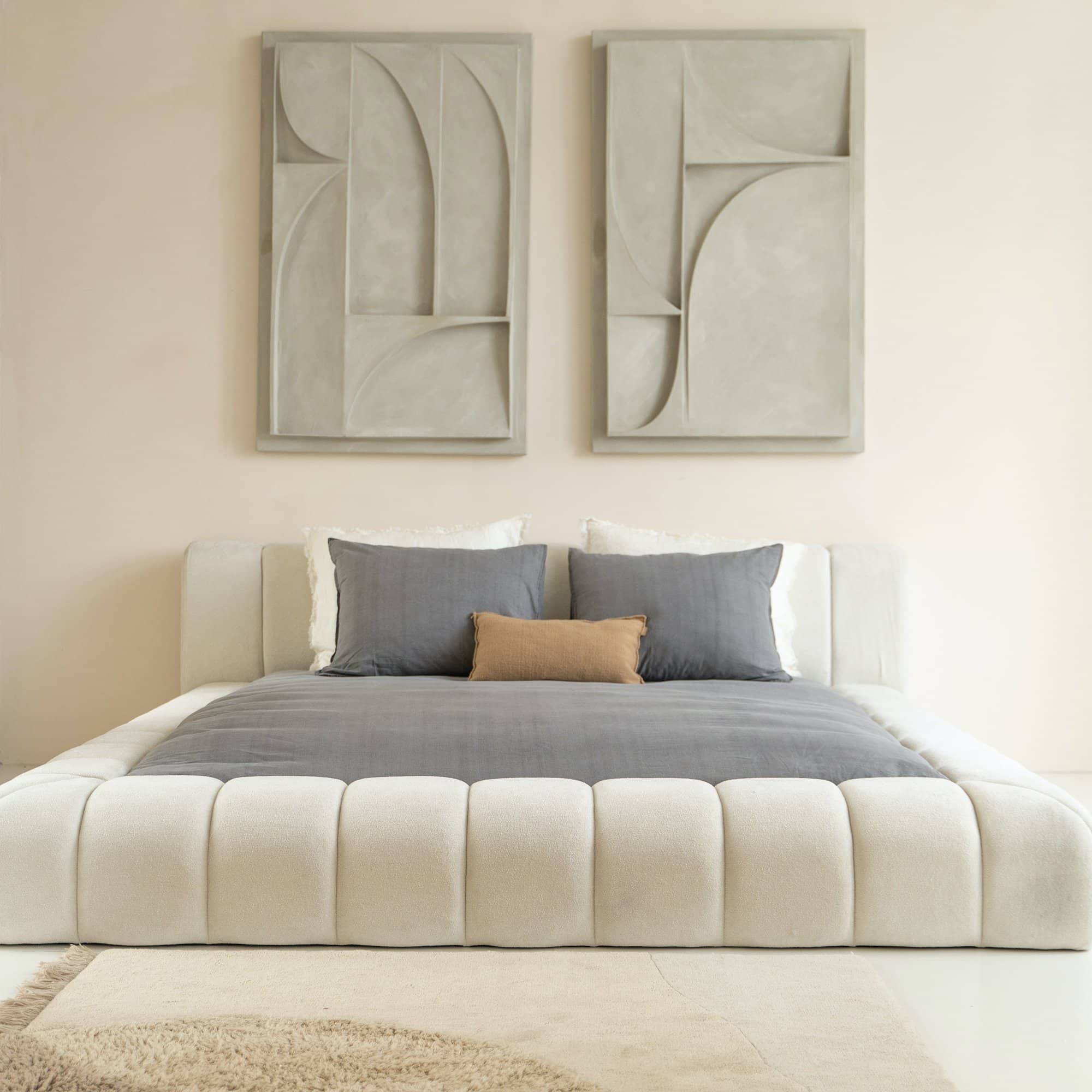 Mörgenn Bed Adore - Designbed - Luxe Matras 26cm - 4 kleuren - Inclusief Dekbed & Kussens