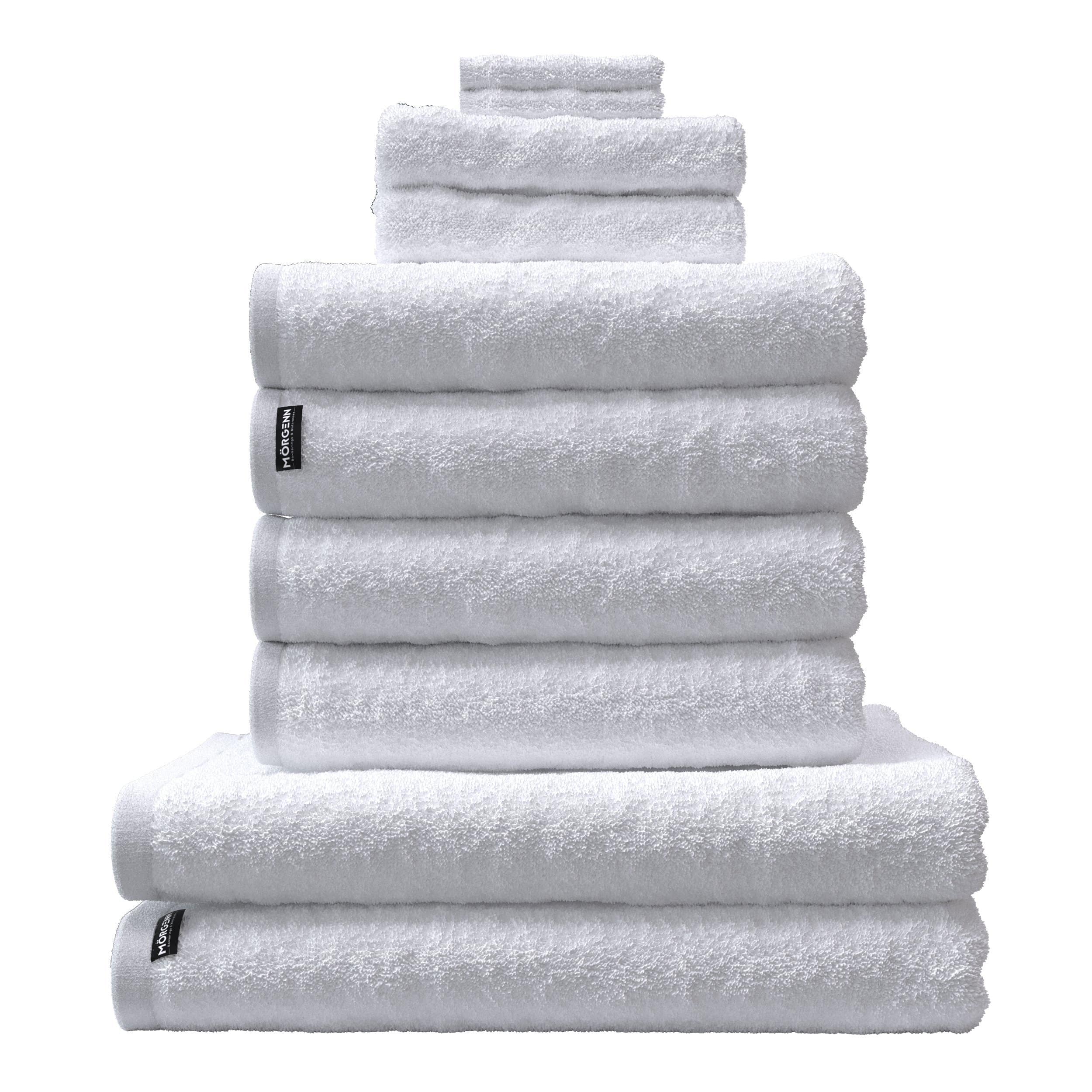 Mörgenn Luxe Hotel handdoeken / Badhanddoeken - 100% Katoen - 550gr/m2 - 10-delig - 4 kleuren