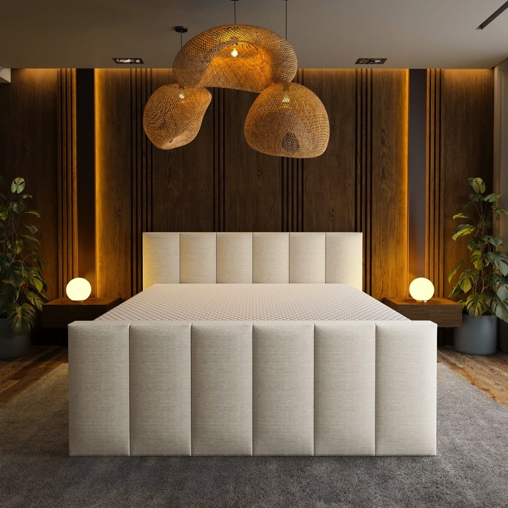 Mörgenn Luxe Boxspring Billy - Pocketvering + Luxe hoofdbord en/of voetbord + Luxe topper