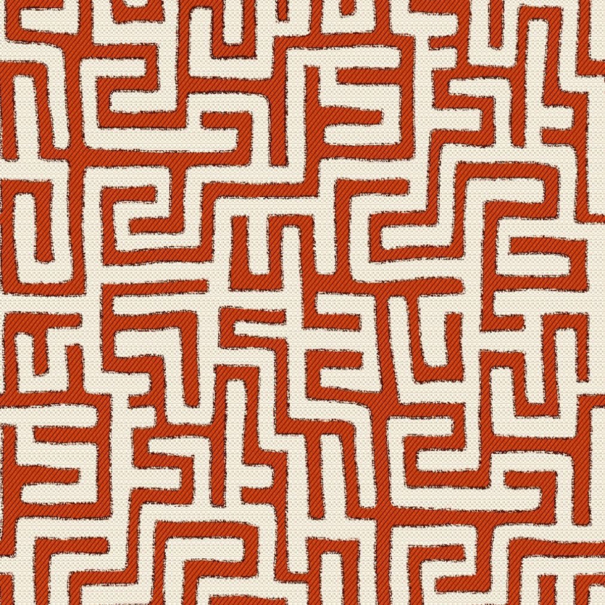 Mörgenn Poef Maze Terra - 9 maten - Handgemaakt in Nederland