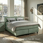 Mörgenn Boxspring Amsterdam - Pocketvering - Inclusief Dekbed en Kussens