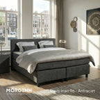 Mörgenn Boxspring Amsterdam - Pocketvering - Inclusief Dekbed en Kussens