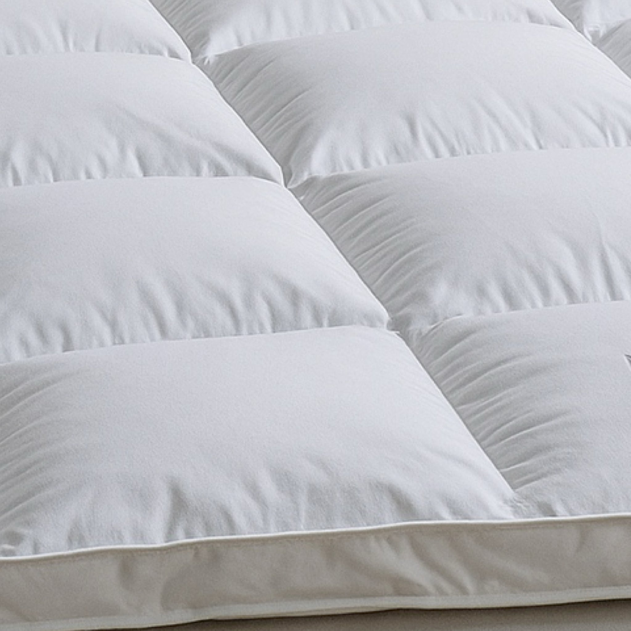 Mörgenn Featherbed Dekmatras - Ganzendons