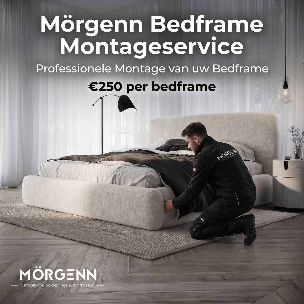 Mörgenn Bedframe Montageservice - Professionele Montage van uw Bedframe - Mörgenn