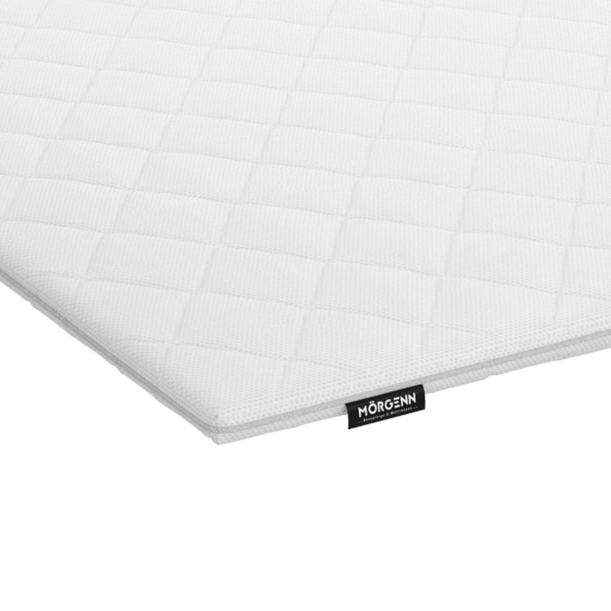 Mörgenn Boxspring Amsterdam Lederlook Skai Leer - Strak Hoofdbord + Dekbed en Kussens 80x200 Zwart Lederlook - Mörgenn