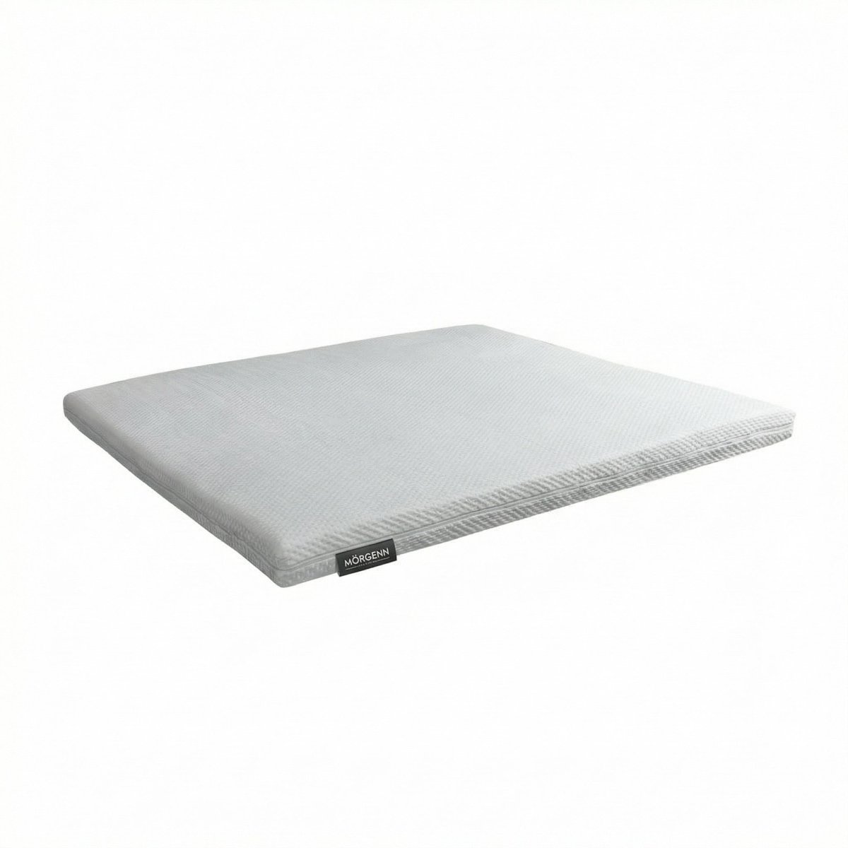 Mörgenn Boxspring Capri - Hoofdbord met bies - Pocketvering Boxen én Matrassen 80 x 200 Zwart - Mörgenn