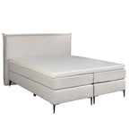 Mörgenn Boxspring LEUK - Pocketvering - Luxe Topper - Alle kleuren en maten 90x200 Koudschuim Topper ca. 9cm Beige - Mörgenn