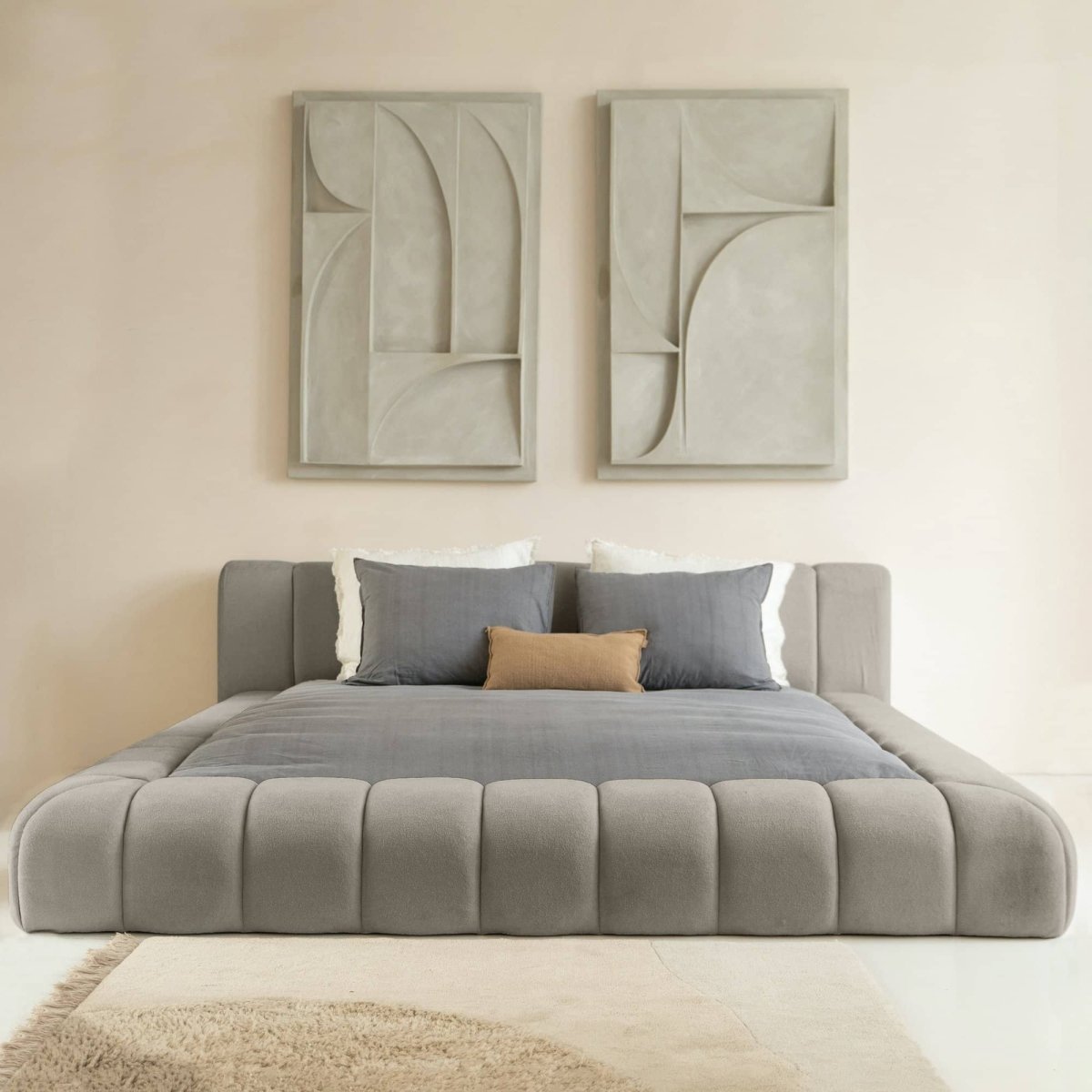 Mörgenn Adore Bed - Met of zonder Matras - Incl. Dekbed en Kussens 160x200 Cappuccino Geen Matras - Mörgenn