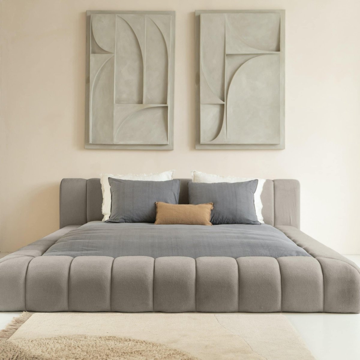 Mörgenn Adore Bed - Met of zonder Matras - Incl. Dekbed en Kussens 180x200 Cappuccino Geen Matras - Mörgenn - Betaalbare Boxsprings & Matrassen