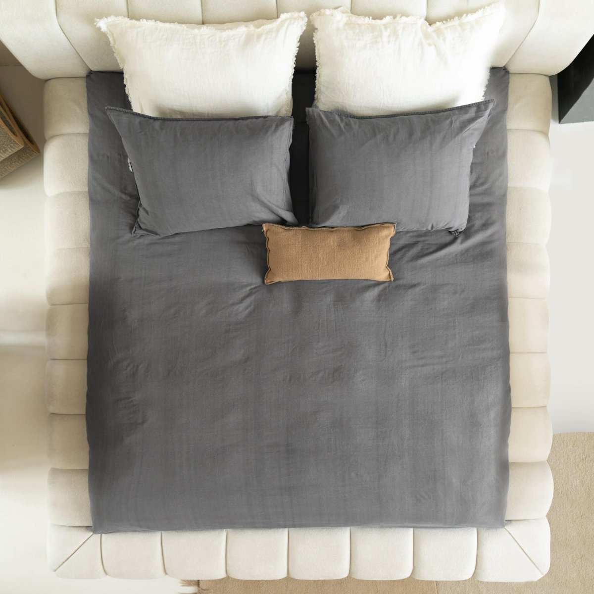 Mörgenn Adore Bed - Met of zonder Matras - Incl. Dekbed en Kussens 160x200 Beige Geen Matras - Mörgenn