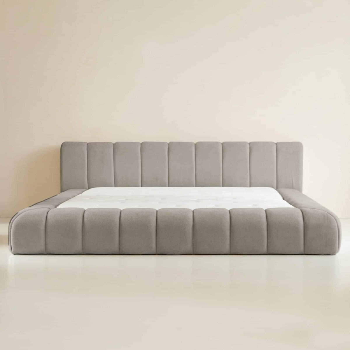 Mörgenn Adore Bed - Met of zonder Matras - Incl. Dekbed en Kussens 160x200 Cappuccino Geen Matras - Mörgenn