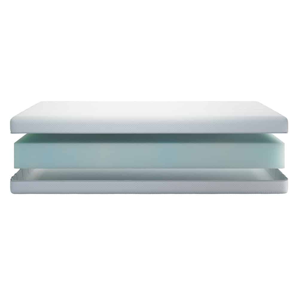 Mörgenn Baby Matras Mels – 100% Micropercale – Open Cel en Ademend – Babymatras Anti verstikkend – Kindermatras 120 x 60 - Mörgenn