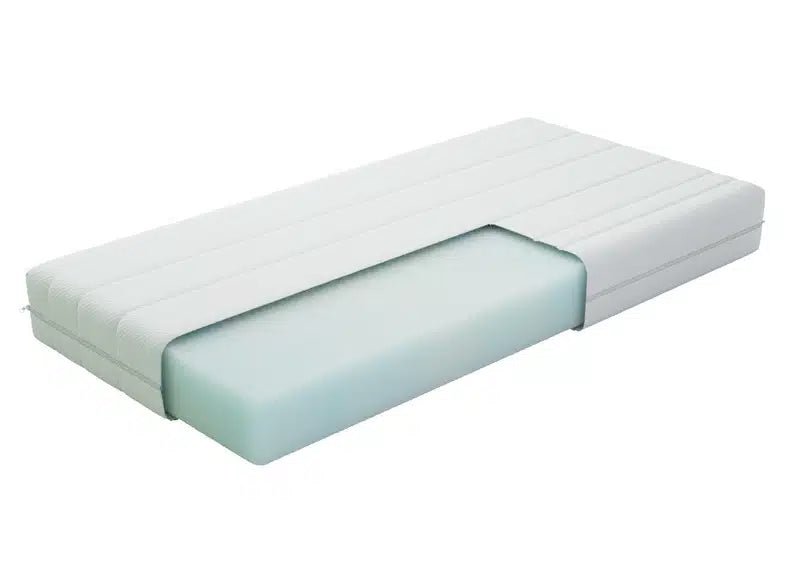 Mörgenn Baby Matras Mels – 100% Micropercale – Open Cel en Ademend – Babymatras Anti verstikkend – Kindermatras 120 x 60 - Mörgenn