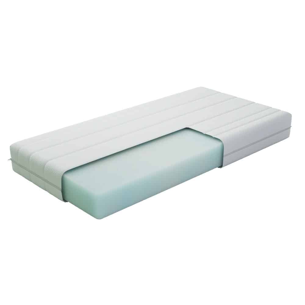 Mörgenn Baby Matras Mels – 100% Micropercale – Open Cel en Ademend – Babymatras Anti verstikkend – Kindermatras