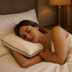 Mörgenn Bali hoofdkussen latex - 100% Natuurlatex - 60x40 x ca. 13 cm 1 stuk - Mörgenn