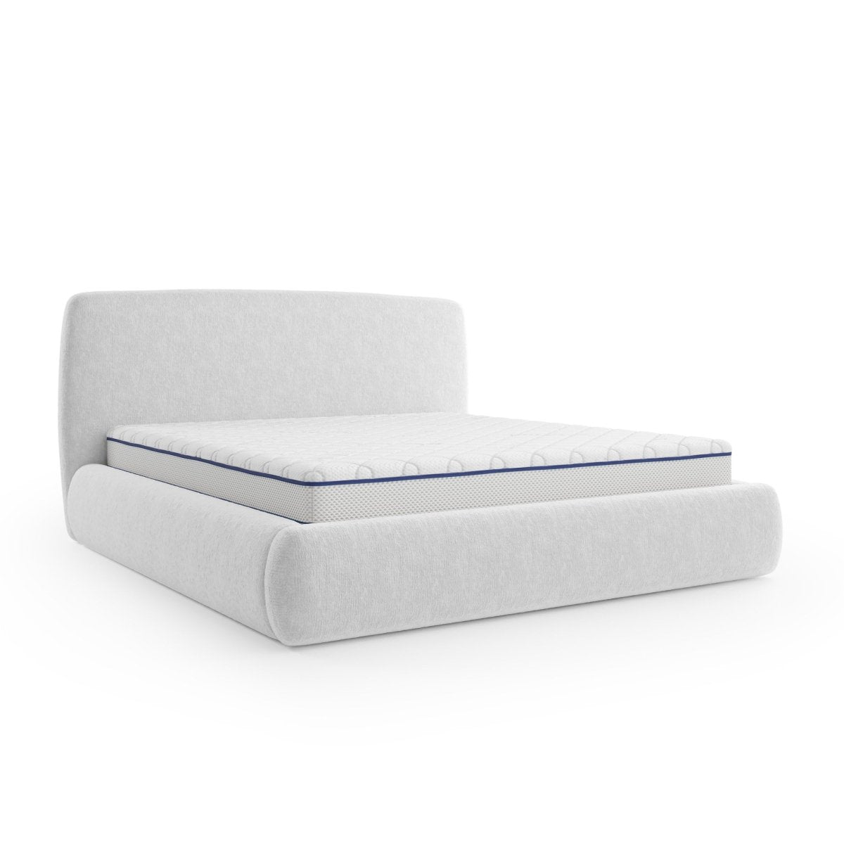 Mörgenn Bed Dune - Luxe ledikant met opbergruimte - Met of zonder matras 140x200 cm Beige (Perfect Harmony 02) Geen matras - Mörgenn