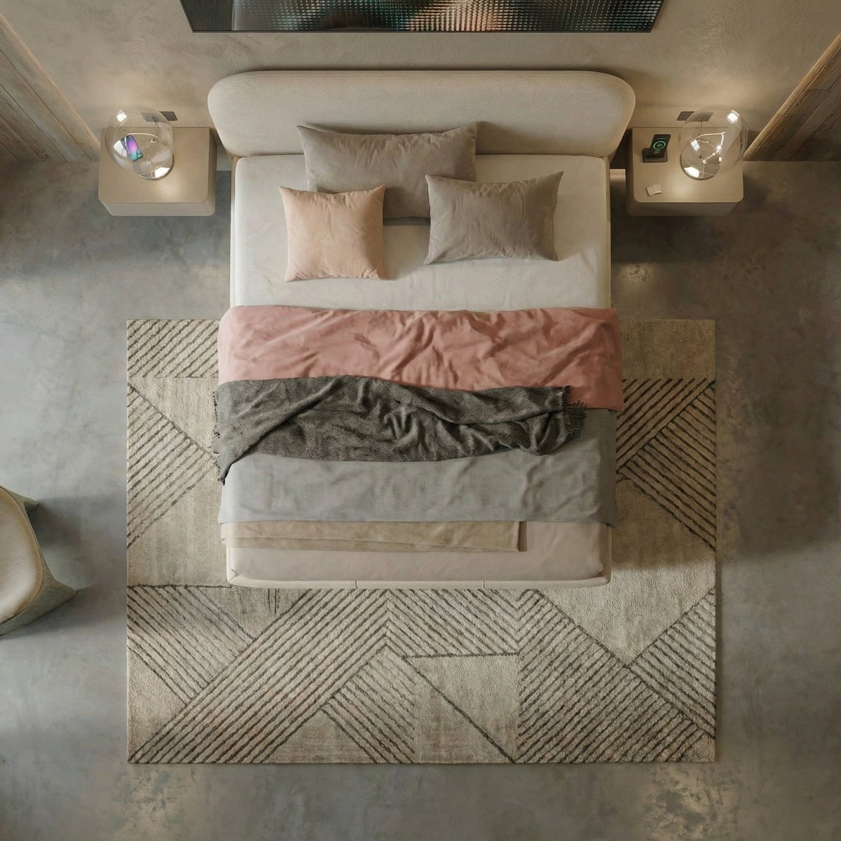 Mörgenn Bed Lund - Luxe bed met opbergruimte 140x200 cm Perfect Harmony 04 Geen matras - Mörgenn