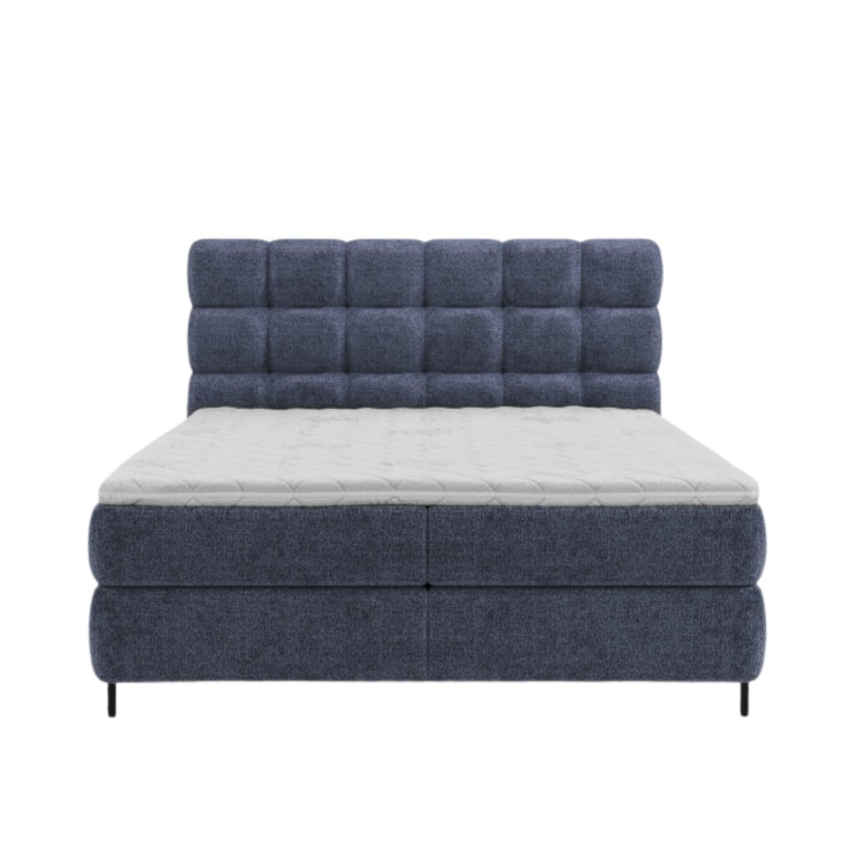 Mörgenn Boxspring Curve - Pocketvering - Inclusief Suprême topper 140x200 Taupe 1 - Mörgenn