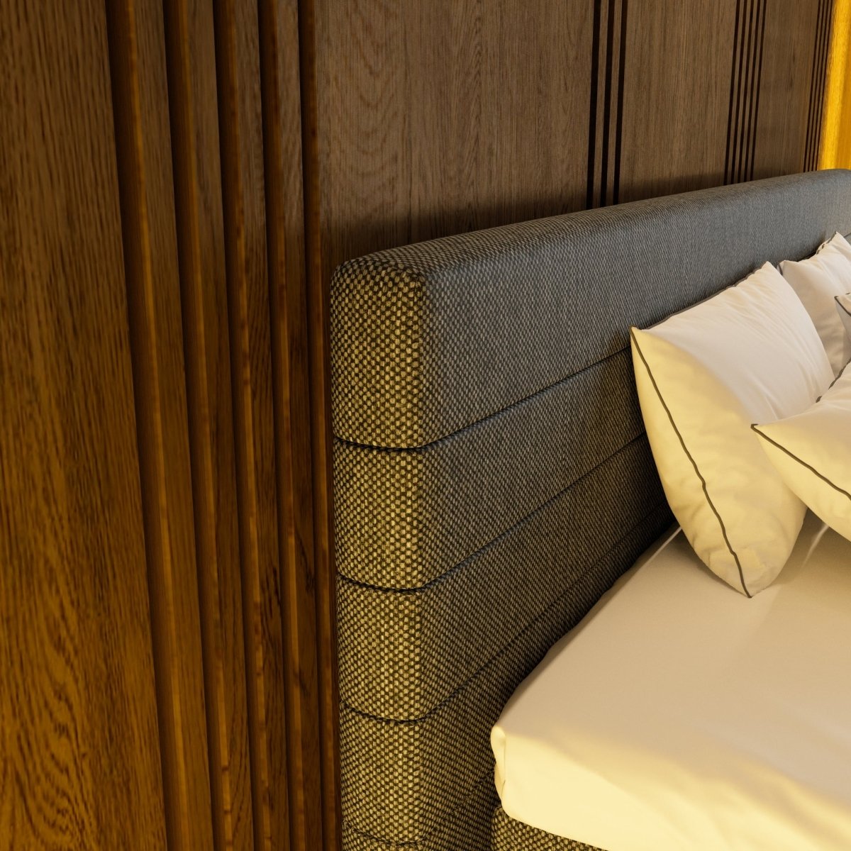 Mörgenn Boxspring Horizon - Pocketvering - Incl. Dekbed en Kussens 80 x 200 Zwart - Mörgenn