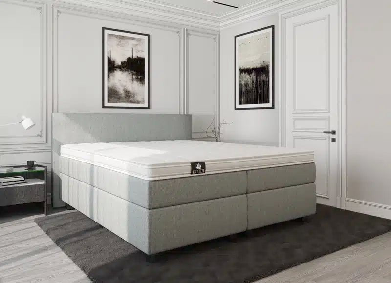 Mörgenn Boxspring Lounge - Pocketvering - Luxe Topper - Alle kleuren - Alle maten 80 x 200 Antraciet - Mörgenn