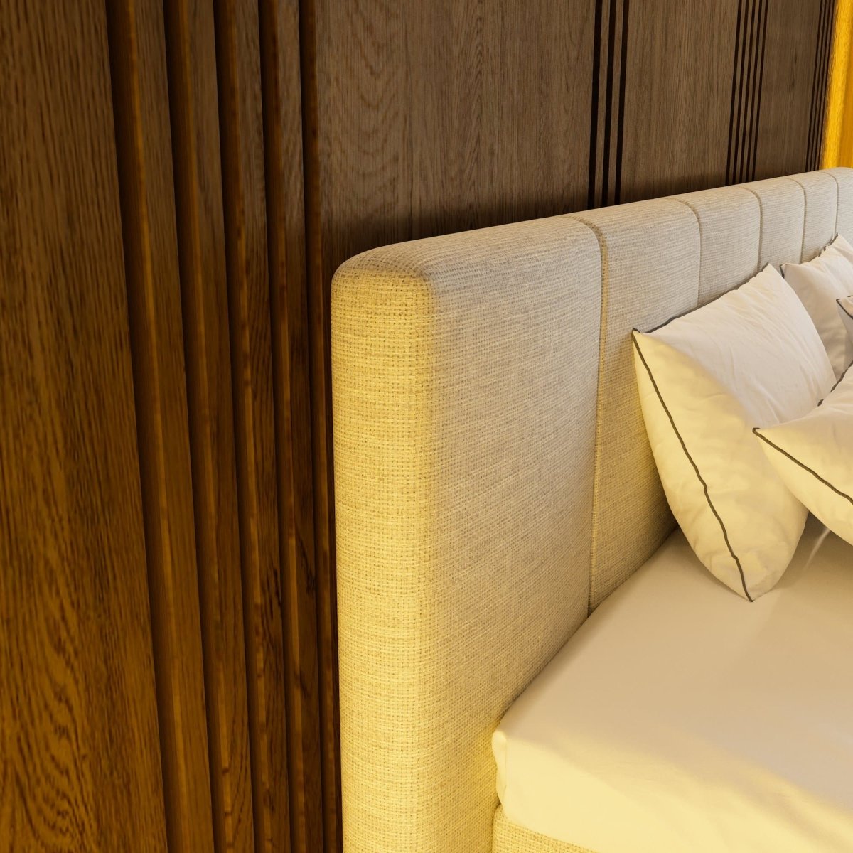 Mörgenn Boxspring Madrid - Pocketvering - Incl. Dekbed en Kussens 80 x 200 Beige - Mörgenn