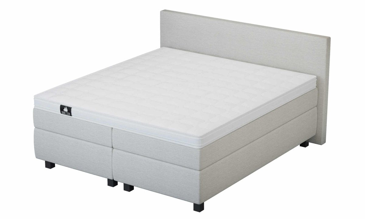 Mörgenn Boxspring Valk Suite - Pocketvering - Luxe Topper 80 x 200 Antraciet - Mörgenn