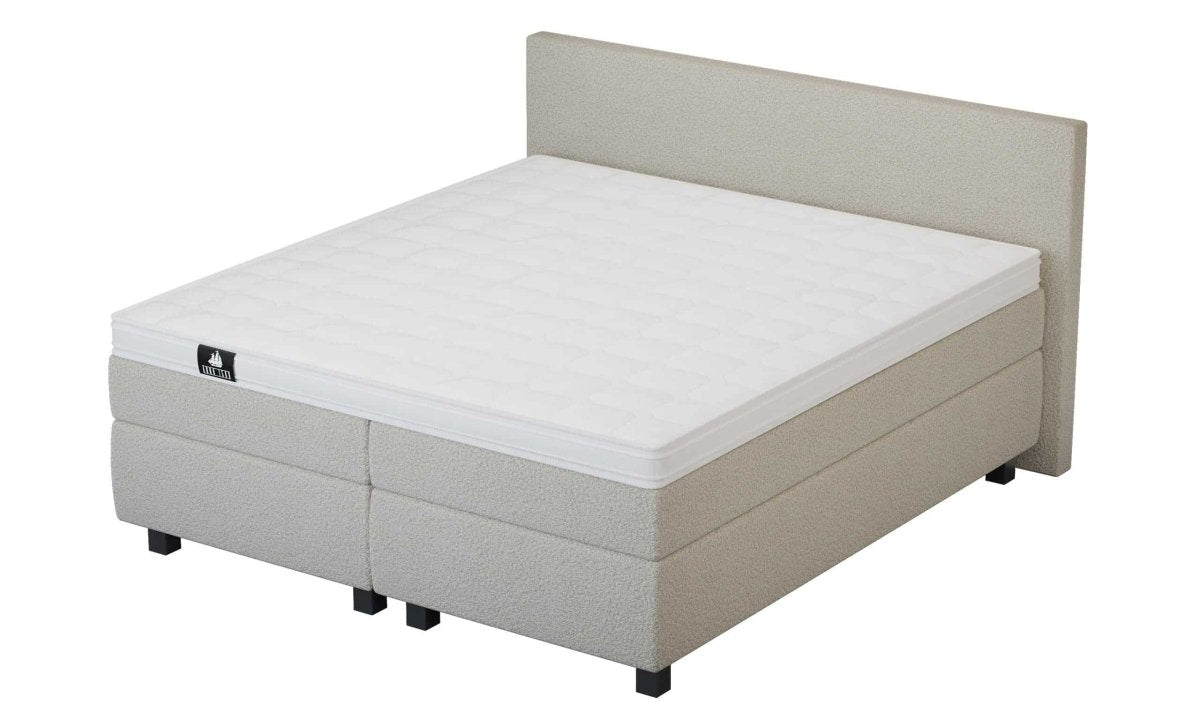 Mörgenn Boxspring Valk Suite - Pocketvering - Luxe Topper 80 x 200 Antraciet - Mörgenn