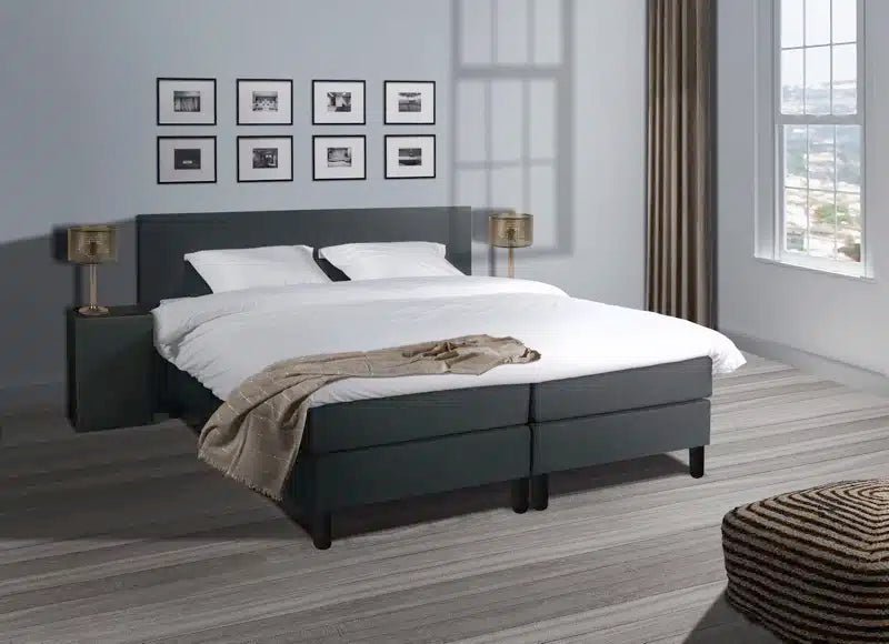 Mörgenn Boxspring Valverde - Pocketvering - Luxe Topper - Alle kleuren en maten 80 x 200 - Mörgenn