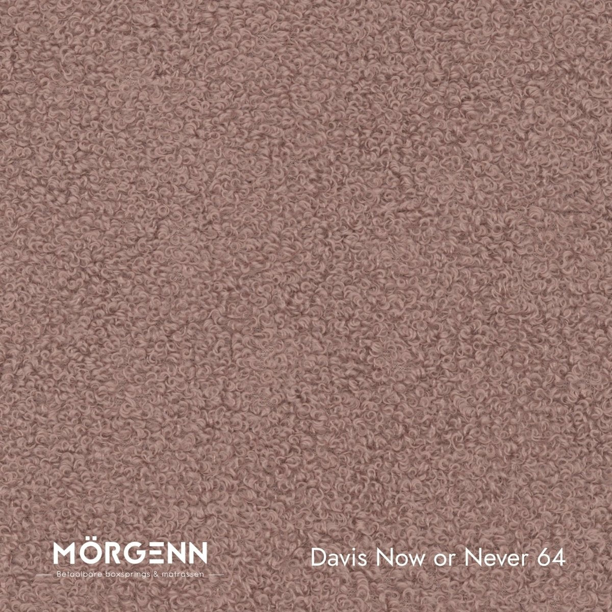Mörgenn Davis Now or Never Teddy Stof Now or Never 64 - Mörgenn