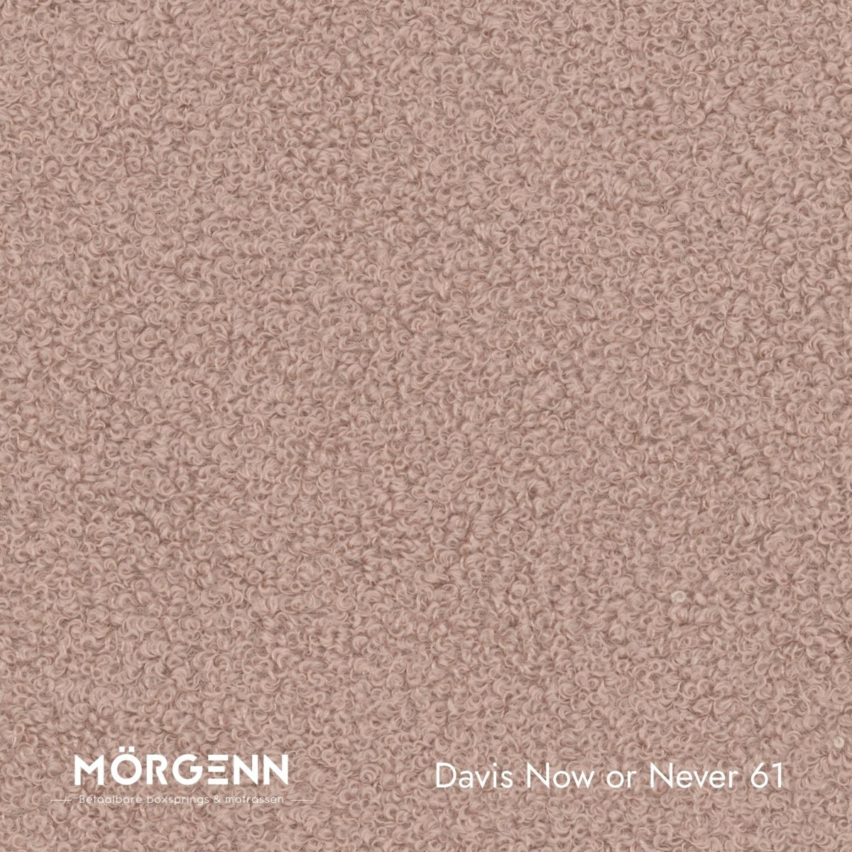 Mörgenn Davis Now or Never Teddy Stof Now or Never 61 - Mörgenn