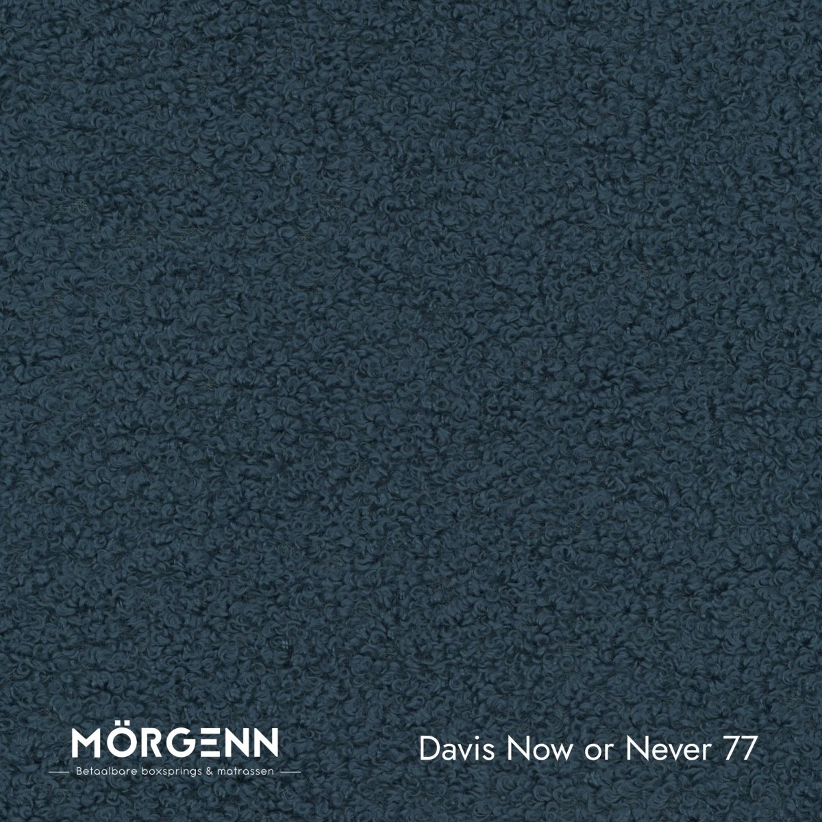 Mörgenn Davis Now or Never Teddy Stof Now or Never 77 - Mörgenn