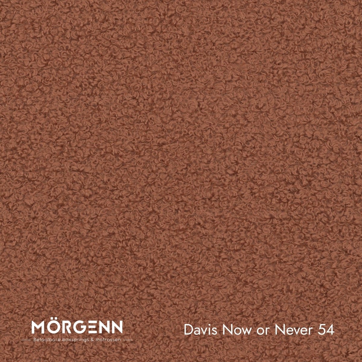 Mörgenn Davis Now or Never Teddy Stof Now or Never 54 - Mörgenn