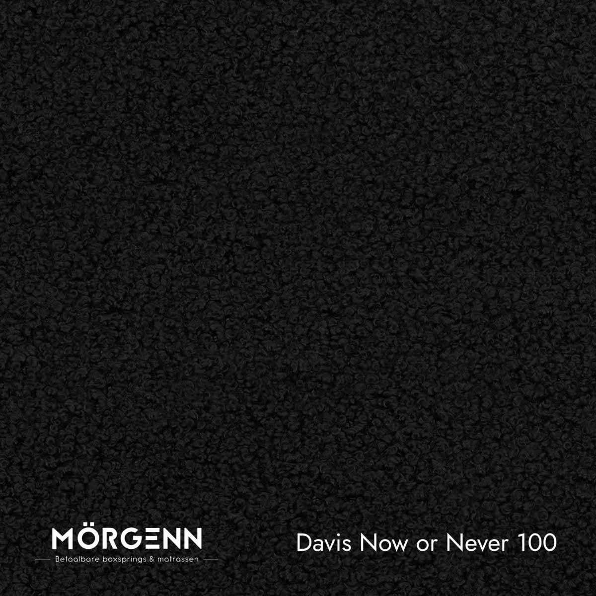 Mörgenn Davis Now or Never Teddy Stof Now or Never 100 - Mörgenn