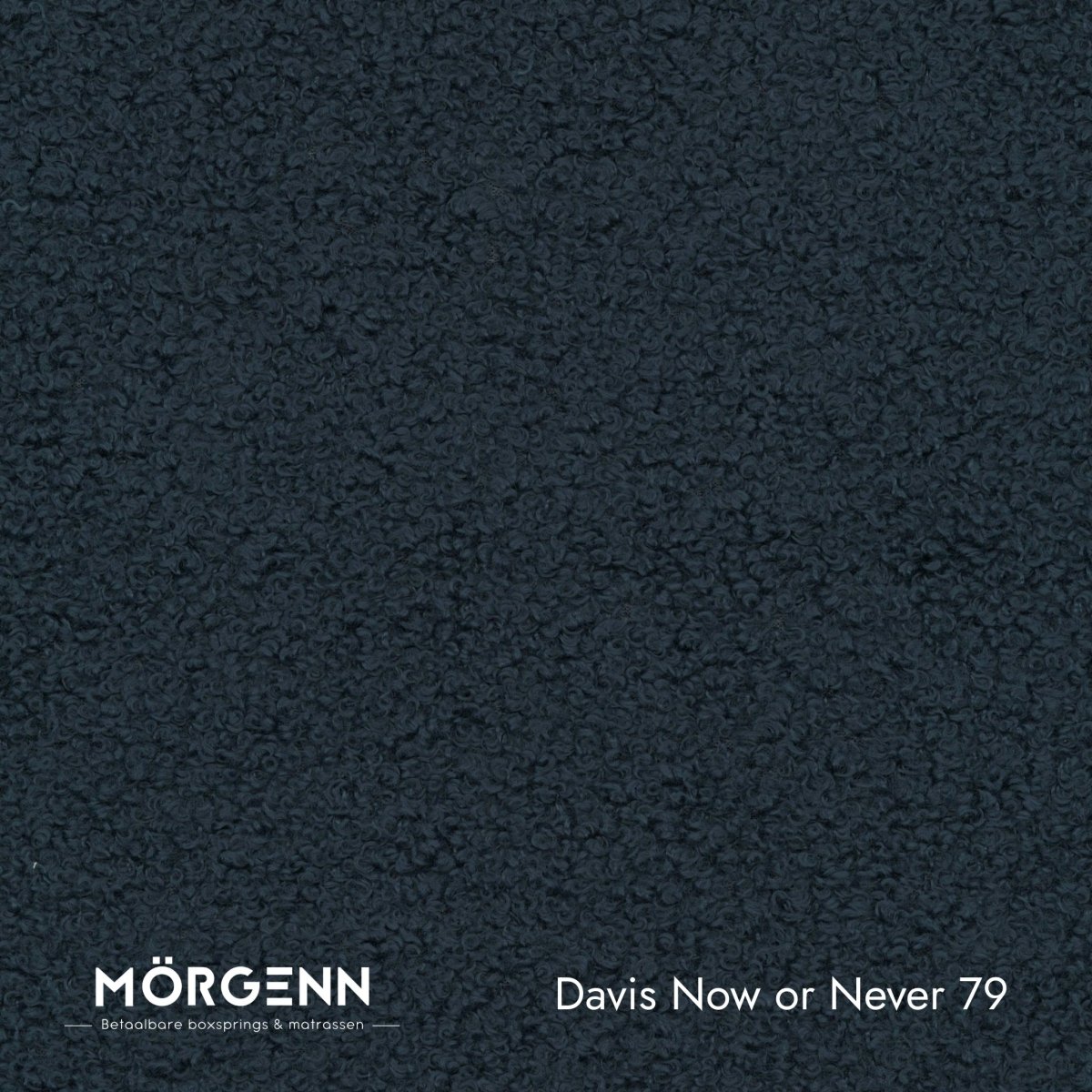 Mörgenn Davis Now or Never Teddy Stof Now or Never 79 - Mörgenn