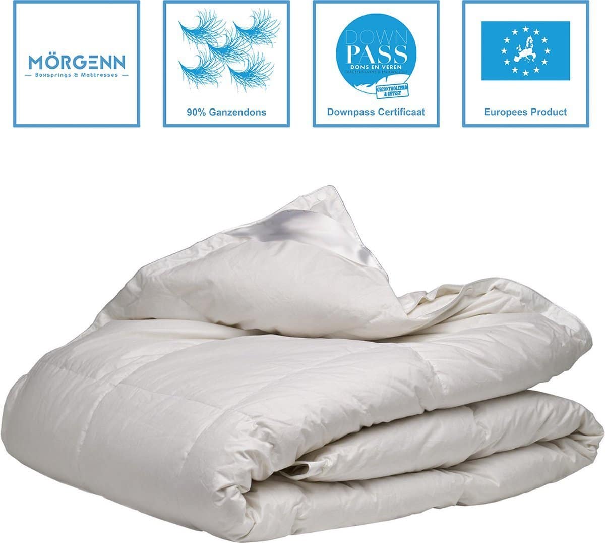 Mörgenn Donzen Dekbed Excellente A+ - 90% ganzendons 140 x 200 - Mörgenn