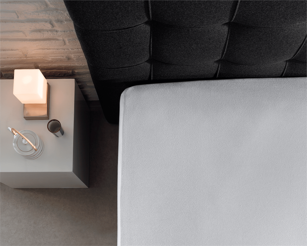 Mörgenn Dubbel Jersey Hoeslakens - 220 gr. - Luxe Hotelkwaliteit - Hoekhoogte 40cm 80 - 90 - 100 x 200 - 220 cm Wit - Mörgenn