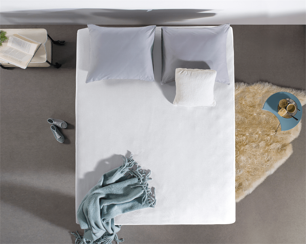 Mörgenn Dubbel Jersey Hoeslakens - 220 gr. - Luxe Hotelkwaliteit - Hoekhoogte 40cm 80 - 90 - 100 x 200 - 220 cm Wit - Mörgenn