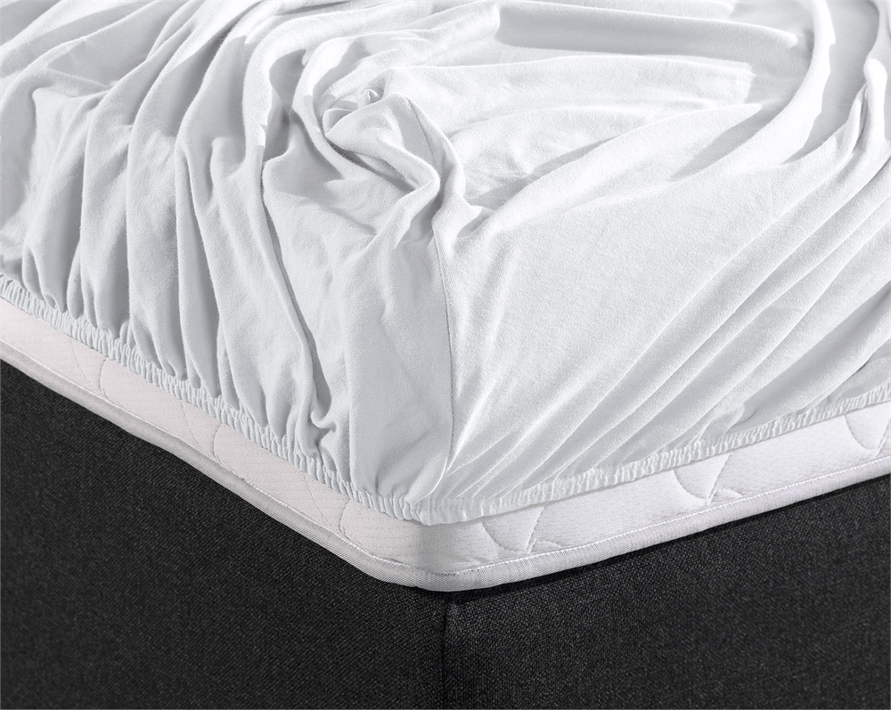 Mörgenn Dubbel Jersey Hoeslakens - 220 gr. - Luxe Hotelkwaliteit - Hoekhoogte 40cm 80 - 90 - 100 x 200 - 220 cm Wit - Mörgenn