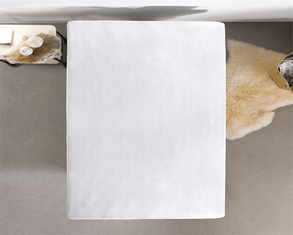 Mörgenn Dubbel Jersey Hoeslakens - 220 gr. - Luxe Hotelkwaliteit - Hoekhoogte 40cm 80 - 90 - 100 x 200 - 220 cm Wit - Mörgenn