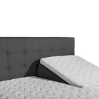 Mörgenn Elektrische Boxspring LUXA - Pocketvering - Inclusief Montage + Dekbed en Kussens 90 x 200 Beige - Mörgenn