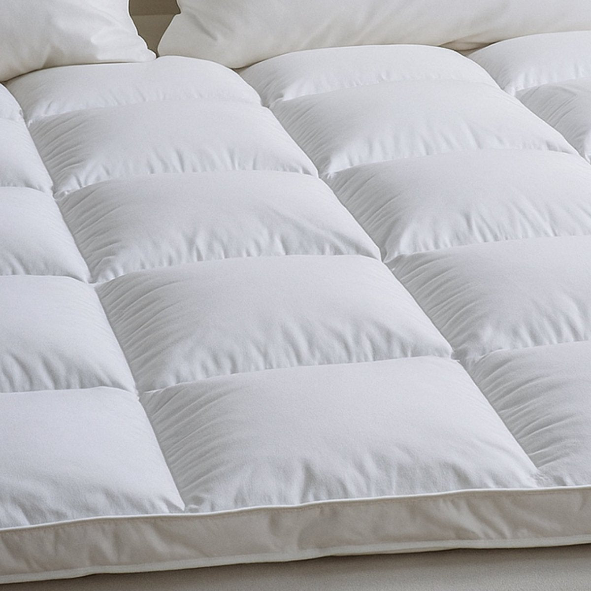 Mörgenn Featherbed Dekmatras - Ganzendons 90x200 cm - Mörgenn