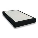 Mörgenn Gestoffeerd Hotel Matras 25cm - Pocketvering - Alle kleuren en maten Gemiddeld / Medium 70x200 Zwart - Mörgenn