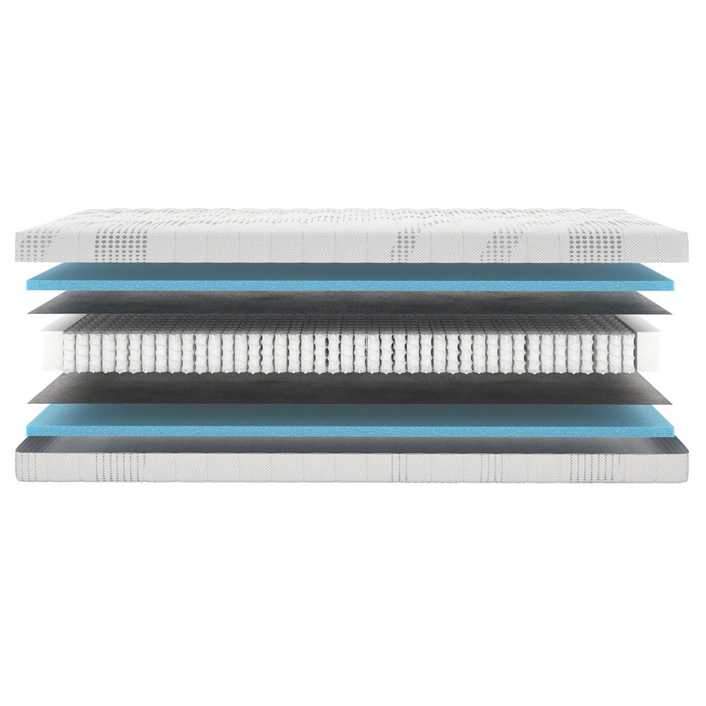 Mörgenn Hotel Boxspring Laurent - Hotel Boxspring met pocketvering - Luxe Topper - Alle kleuren - Alle maten 70 x 200 Antraciet - Mörgenn