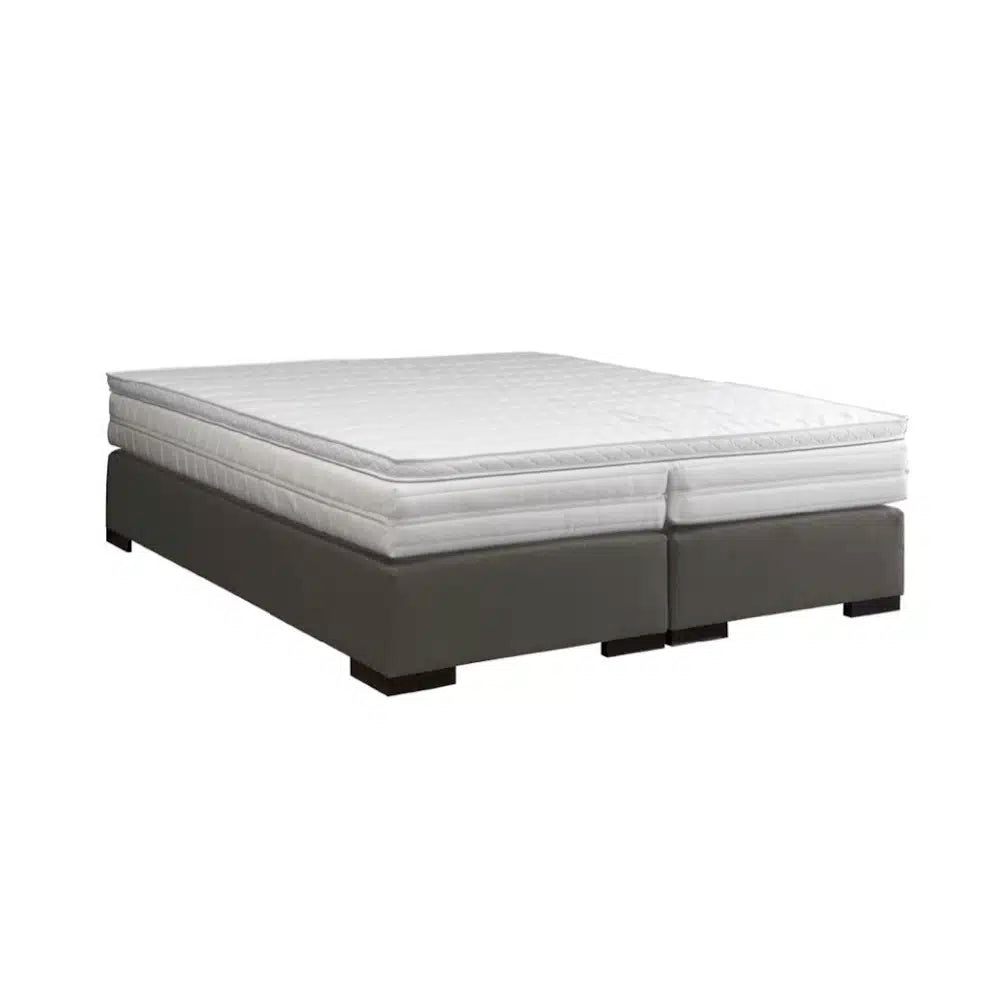 Mörgenn Hotel Boxspring Laurent - Hotel Boxspring met pocketvering - Luxe Topper - Alle kleuren - Alle maten 70 x 200 Antraciet - Mörgenn